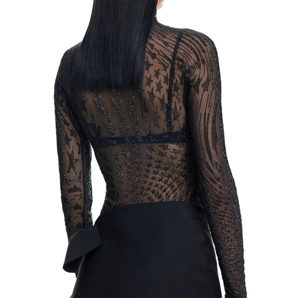 HM MUGLER RHINESTONE TOP - Picture 3 of 4